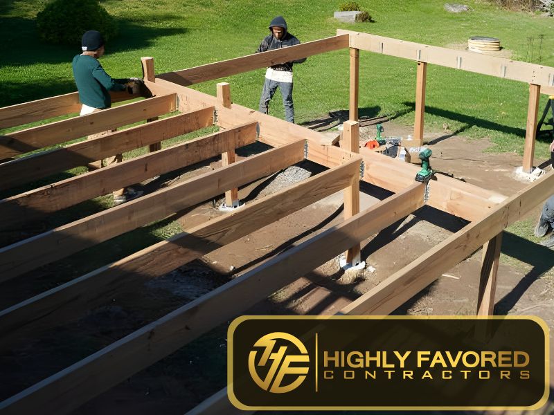 deck repair construction completed work ca