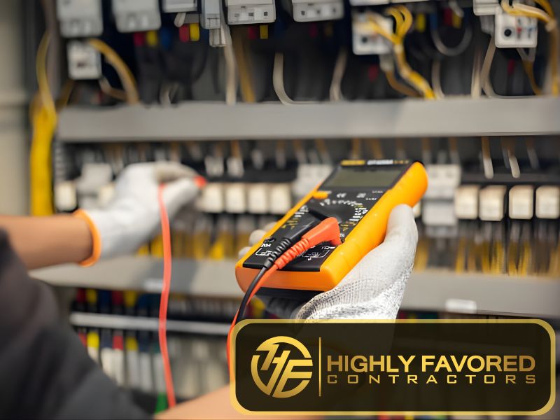 electrical services completed work ca