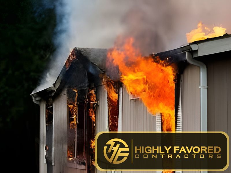 fire damage restoration finished result ca