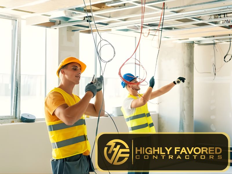 retail buildouts installation process ca