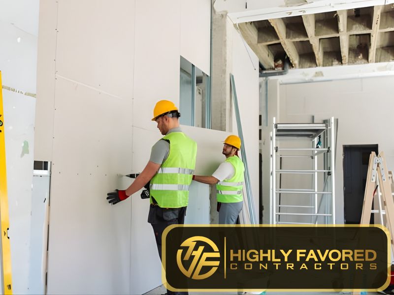 retail buildouts licensed contractor ca