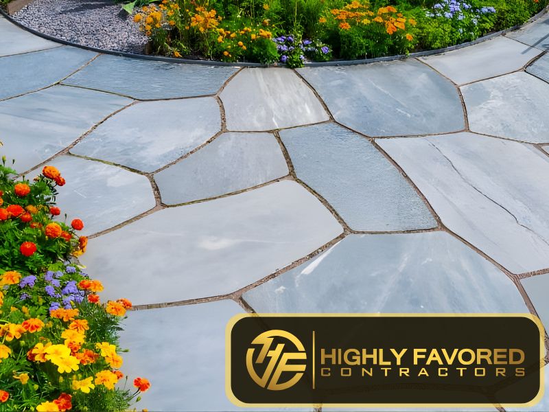 stamped concrete residential project ca